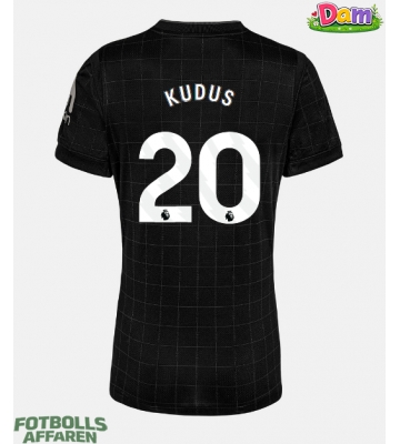 Tottenham Hotspur Mohammed Kudus #20 Bortatröja Kvinnor 2025-26 Kortärmad